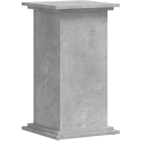Soportes de plantas madera ingeniería gris hormigón 33x33x60 cm vidaXL