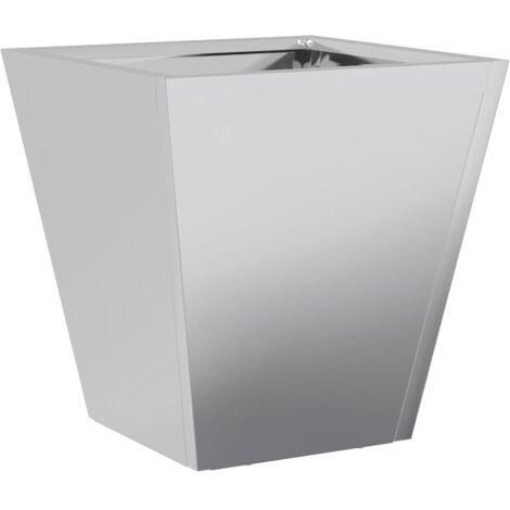 Jardinera hexagonal de acero galvanizado 30x30x30 cm vidaXL (1/5)