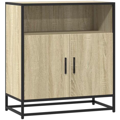Aparador madera ingeniería roble Sonoma 68x35x76 cm vidaXL (1/6)