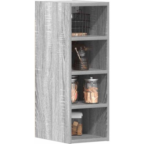 Armario colgante "Riga" gris Sonoma 20x29,5x60 cm madera de ingeniería vidaXL