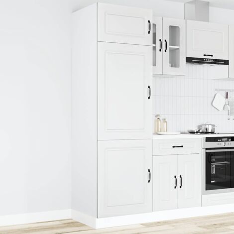 Armario de cocina Kalmar blanco de madera de ingeniería vidaXL