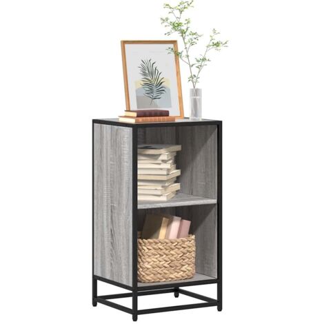 Estantería madera contrachapada gris sonoma 40x35x76 cm vidaXL (1/5)