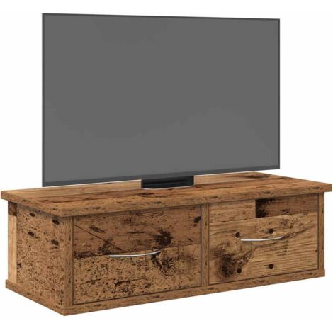 Armario pared madera ingeniería madera envejecida 60x26x18,5 cm vidaXL