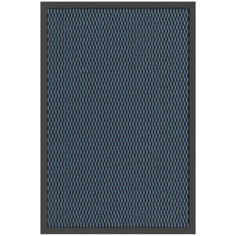 Felpudo azul 40x60 cm vidaXL