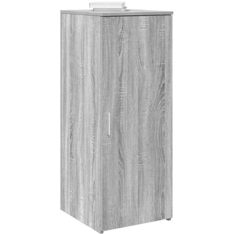 Armario de madera ingeniería gris sonoma 40x45x103,5 cm vidaXL
