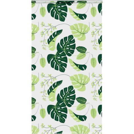 Estor enrollable para ducha con casete 130x240 cm tela ancho vidaXL