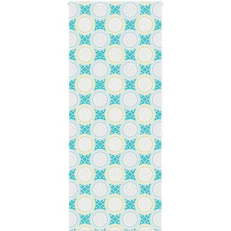 Estor enrollable para ducha tela 100x240 cm ancho 96 cm vidaXL
