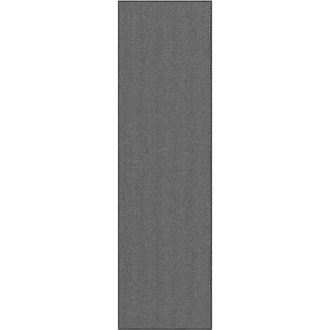 Felpudo antracita 115x400 cm vidaXL