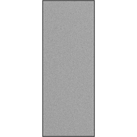 Felpudo gris 115x300 cm vidaXL