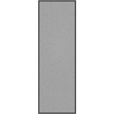 Felpudo gris 60x180 cm vidaXL