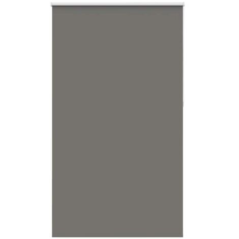 Estor Enrollable Opaco gris 125x210 cm Tela Ancho 121,6 cm vidaXL