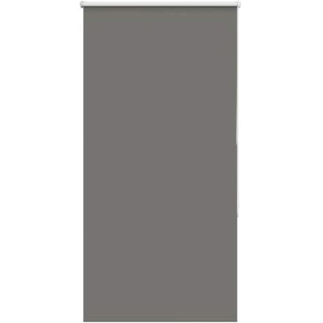 Estor Enrollable Opaco gris 85x175 cm Tela Ancho 80,7 cm vidaXL