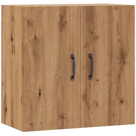 Armario de pared madera de ingeniería roble artisan 60x31x60 cm vidaXL (1/6)