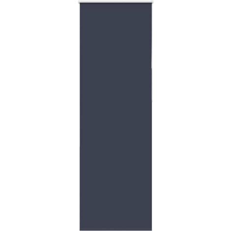 Estor Enrollable Opaco marino 75x230 cm Tela Ancho 70,7 cm vidaXL