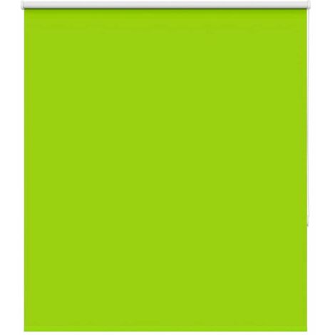 Estor Enrollable Opaco hojas verde 120x175cm Tela Ancho 116,6cm vidaXL