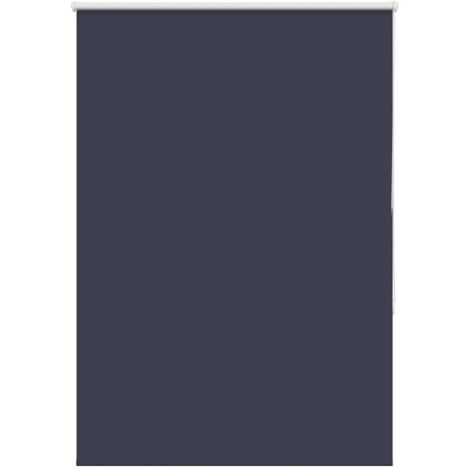 Estor Enrollable Opaco marino 115x175 cm Tela Ancho 110,7 cm vidaXL