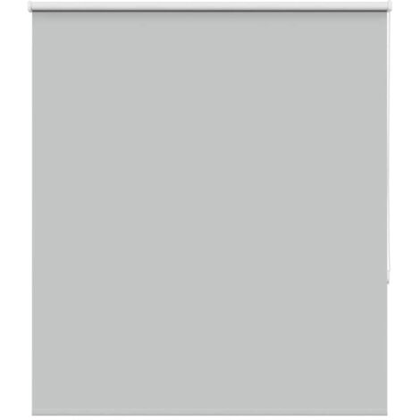 Estor Enrollable Opaco gris claro 140x150 cm Tela Ancho 136,6cm vidaXL