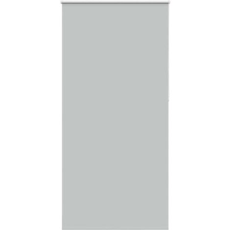 Estor Enrollable Opaco gris claro 105x230 cm Tela Ancho 100,7cm vidaXL