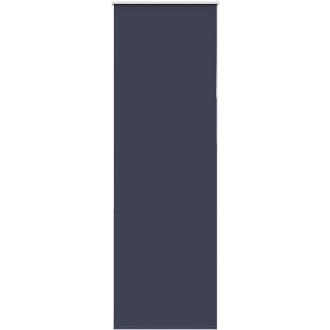 Estor Enrollable Opaco marino 80x230 cm Tela Ancho 75,7 cm vidaXL