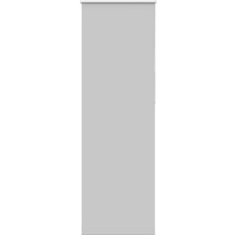 Estor Enrollable Opaco gris claro 70x230 cm Tela Ancho 65,7 cm vidaXL