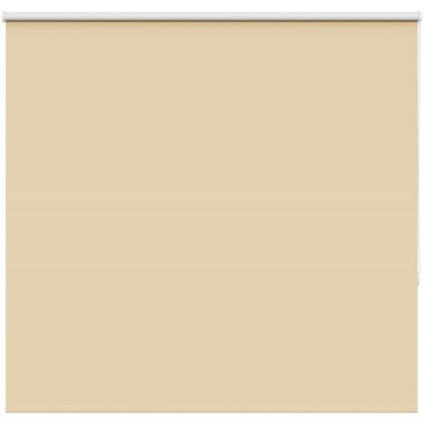 Estor Enrollable Opaco Beige 145x130 cm Tela Ancho 141,6 cm vidaXL