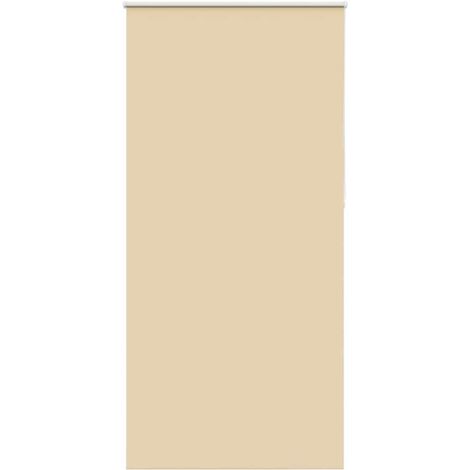 Estor Enrollable Opaco Beige 100x230 cm Tela Ancho 95,7 cm vidaXL