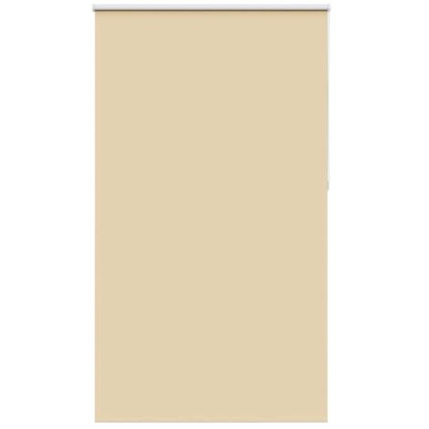Estor Enrollable Opaco Beige 135x210 cm Tela Ancho 131,6 cm vidaXL