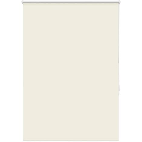 Estor Enrollable Opaco Blanco Roto 95x150cm Tela Ancho 90,7cm vidaXL