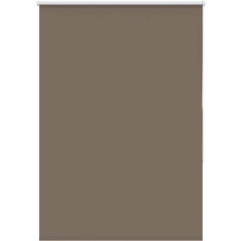 Estor Enrollable Opaco Color Café 100x175 cm Tela Ancho 95,7cm vidaXL