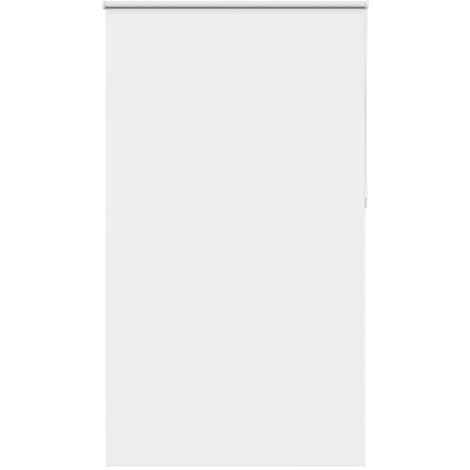 Estor Enrollable Opaco Blanco 125x210 cm Tela Ancho 121,6 cm vidaXL