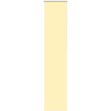 Estor Enrollable Opaco Amarillo 40x230 cm Tela Ancho 35,7 cm vidaXL