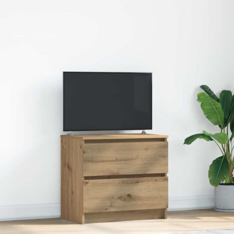 Mueble de TV madera de ingeniería roble artisan 60x35x54 cm vidaXL