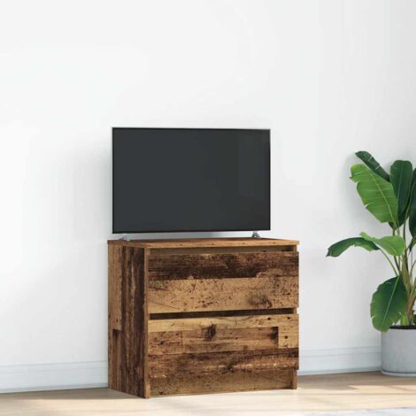 Mueble de TV de madera antigua 60x35x54 cm Madera ingeniería vidaXL