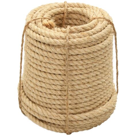 Cuerda 100% sisal 14 mm 100 m vidaXL