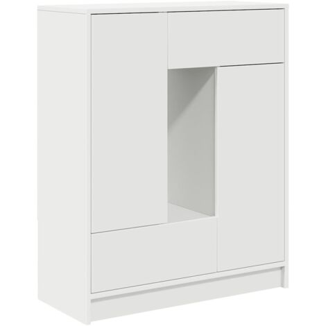 Aparador con cajones y puertas blanco 73x31x90 cm vidaXL
