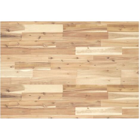 Tablero escritorio madera maciza acacia sin tratar 80x70x2 cm vidaXL