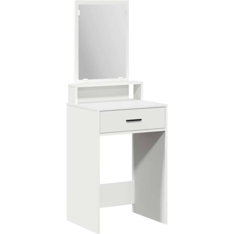 Tocador con cajón Blanco 50 x 41 x 140 cm Madera contrachapada vidaXL