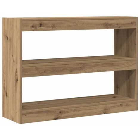 Estantería Roble artisan 100 x 30 x 72 cm Madera contrachapada vidaXL