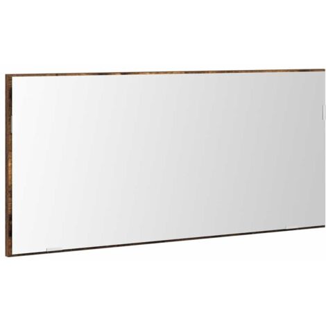 Espejo Marrón 80 x 37 cm Vidrio y Madera Ingenierizada vidaXL