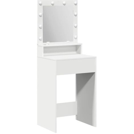 Mesa de Tocador Blanco 50 x 41 x 135 cm Madera contrachapada vidaXL