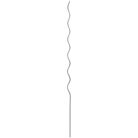 Soportes espirales para plantas 5 pcs Verde 150 cm vidaXL