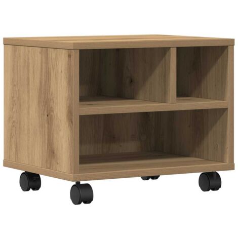 Soporte para Impresora Roble artisan 41 x 32 x 33.5 cm vidaXL