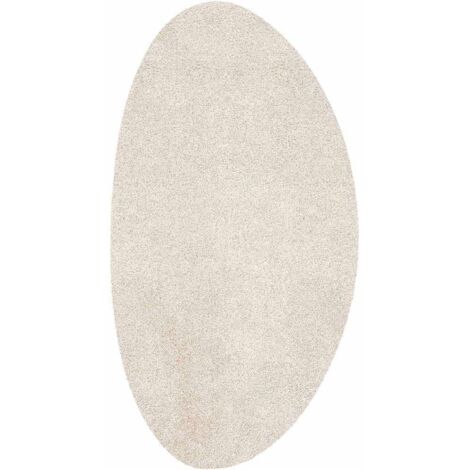 Alfombra HUARTE Beige 100 x 200 cm Poliéster vidaXL