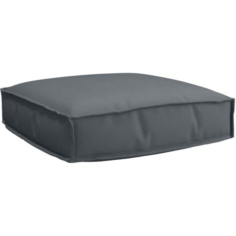 Cojín de palé para asiento Antracita 60 x 60 x 12 cm vidaXL