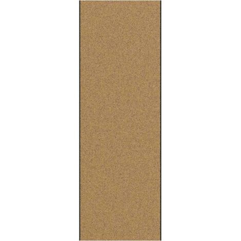 Felpudo Otro Crema y Negro 120 x 350 cm Poliamida y PVC vidaXL