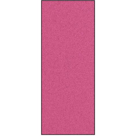 Felpudo Otro Rosa y Negro 120 x 300 cm Poliamida y PVC vidaXL