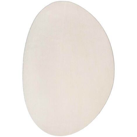 Alfombra HUARTE Beige 160 x 230 cm Poliéster vidaXL