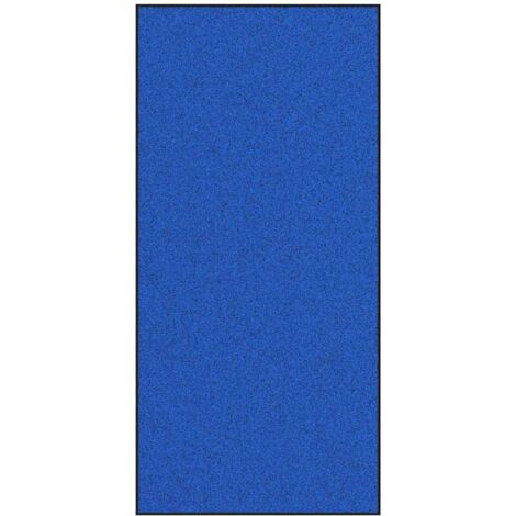 Felpudo Otro Azul y Negro 120 x 250 cm Poliamida y PVC vidaXL
