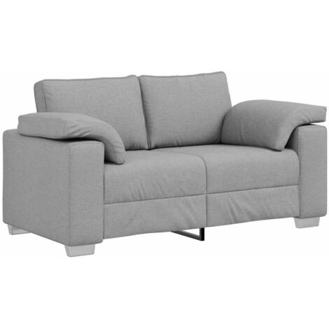 Sofá Gris Nube 160 x 77 x 82 cm tela vidaXL