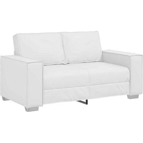 Sofá de dos plazas 160 cm Cuero sintético vidaXL